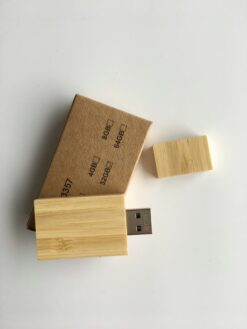 ECO - USB, bambusový USB kľúč 2.0 (32GB) – Obrázok 3