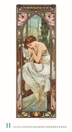 Nástenný kalendár Alfons Mucha 2027 – Obrázok 13