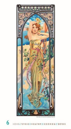 Nástenný kalendár Alfons Mucha 2027 – Obrázok 8