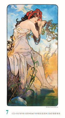 Nástenný kalendár Alfons Mucha 2027 – Obrázok 9