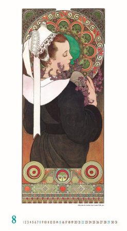 Nástenný kalendár Alfons Mucha 2027 – Obrázok 10