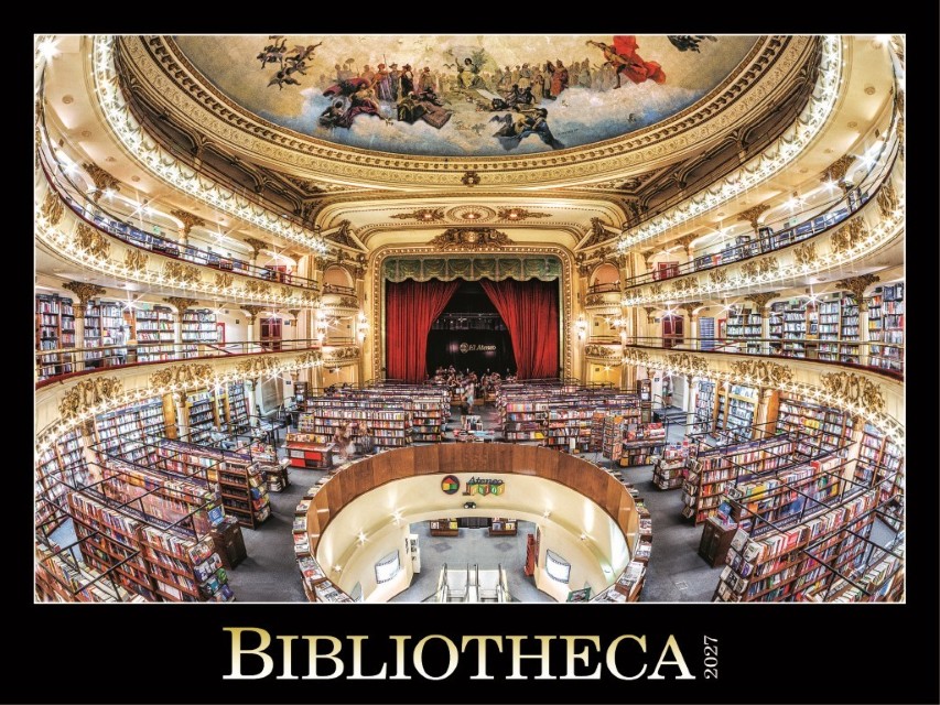 Nástenný kalendár Bibliotheca 2027 – Obrázok 2