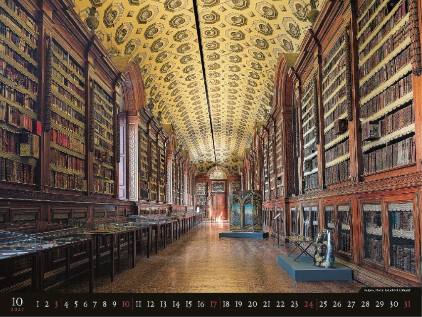 Nástenný kalendár Bibliotheca 2027 – Obrázok 12