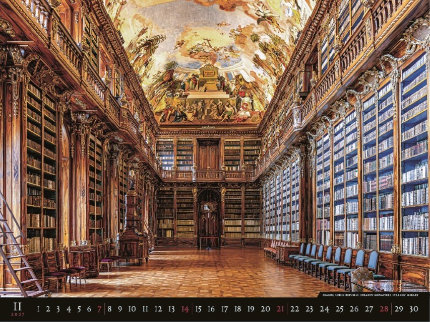 Nástenný kalendár Bibliotheca 2027 – Obrázok 13