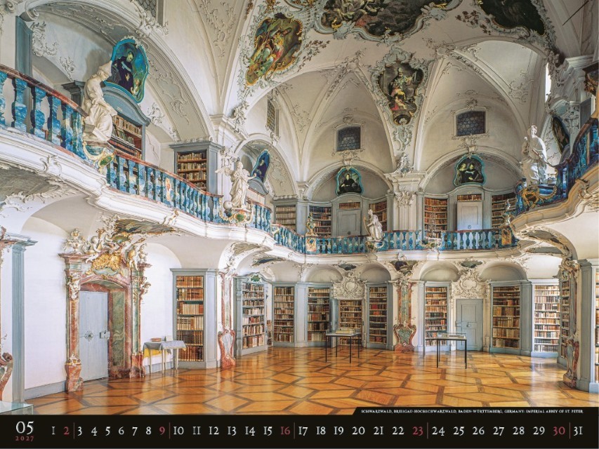Nástenný kalendár Bibliotheca 2027 – Obrázok 7