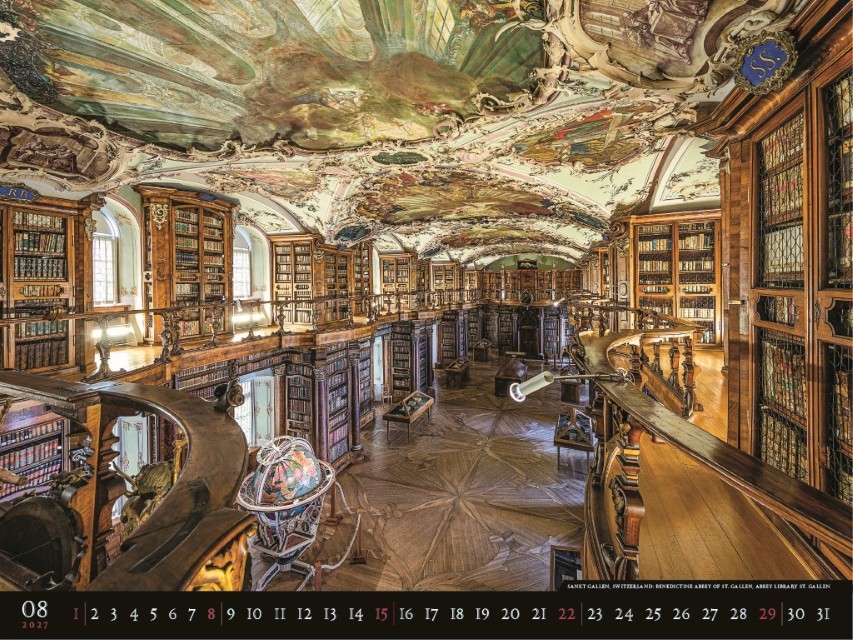 Nástenný kalendár Bibliotheca 2027 – Obrázok 10