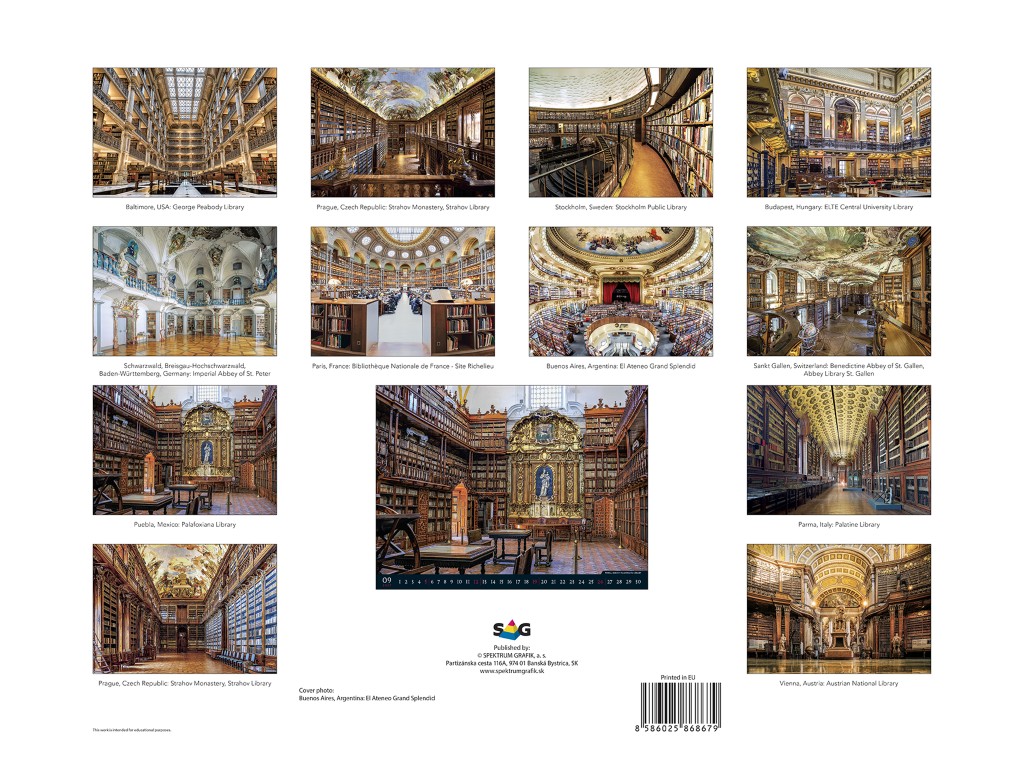 Nástenný kalendár Bibliotheca 2027 – Obrázok 15
