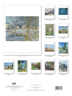 Nástenný kalendár Claude Monet 2027 – Obrázok 15