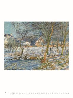 Nástenný kalendár Claude Monet 2027 – Obrázok 3