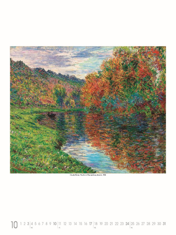 Nástenný kalendár Claude Monet 2027 – Obrázok 12