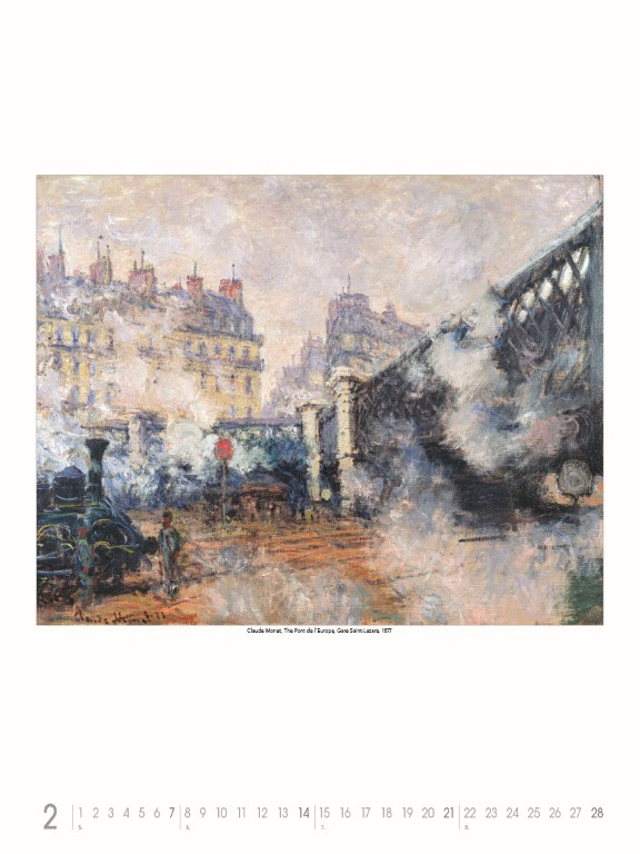 Nástenný kalendár Claude Monet 2027 – Obrázok 4