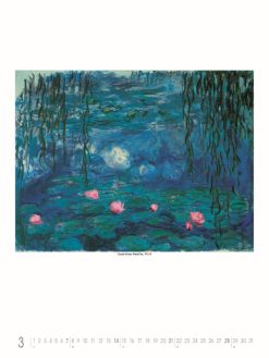 Nástenný kalendár Claude Monet 2027 – Obrázok 5