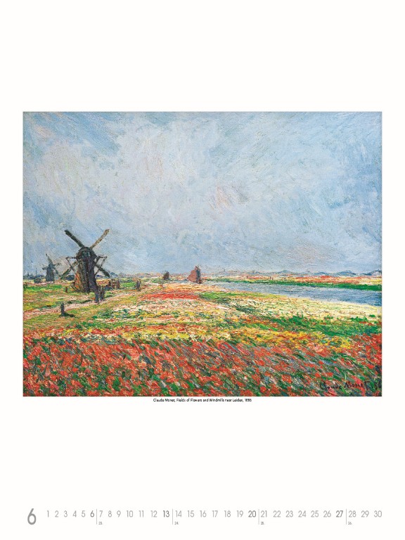 Nástenný kalendár Claude Monet 2027 – Obrázok 8