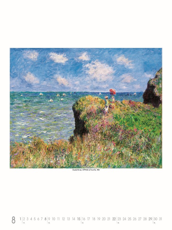 Nástenný kalendár Claude Monet 2027 – Obrázok 10