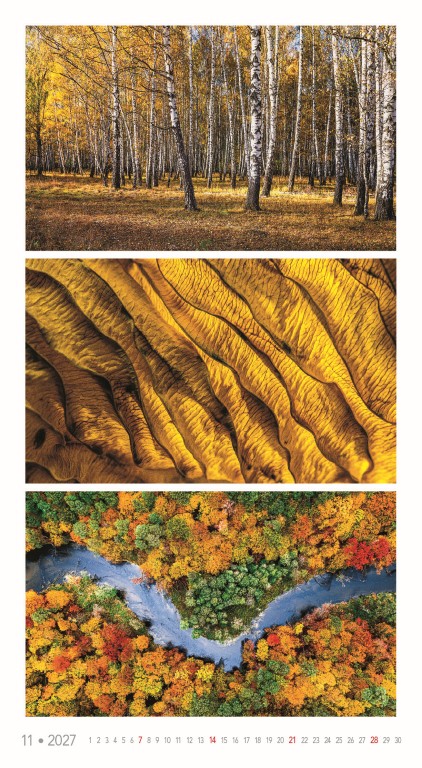 Nástenný kalendár Colours 2027 – Obrázok 12