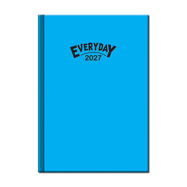 Denný diár A5 Everyday COLORS modrý 2027