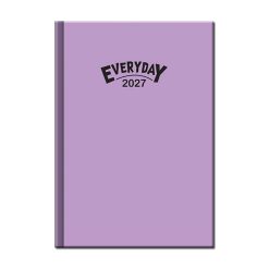 Denný diár A5 Everyday COLORS fialový 2027