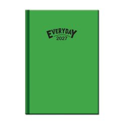Denný diár A5 Everyday COLORS zelený 2027