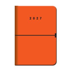 Týždenný diár A5 CAPRI Oranžový 2027
