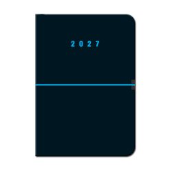 Týždenný diár A5 CAPRI Čierny 2027