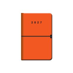 Mini diár A6 CAPRI oranžový 2027
