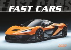 Nástenný kalendár Fast cars 2027 – Obrázok 2