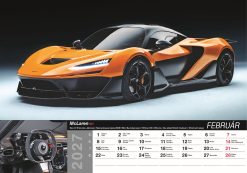 Nástenný kalendár Fast cars 2027 – Obrázok 4