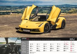Nástenný kalendár Fast cars 2027 – Obrázok 7