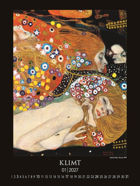 Nástenný kalendár Gustav Klimt 2027 – Obrázok 3
