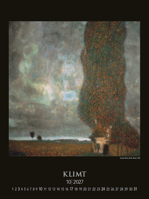 Nástenný kalendár Gustav Klimt 2027 – Obrázok 12
