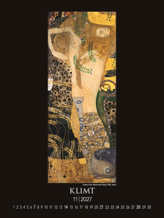 Nástenný kalendár Gustav Klimt 2027 – Obrázok 13