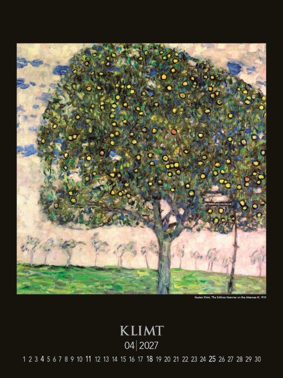 Nástenný kalendár Gustav Klimt 2027 – Obrázok 6