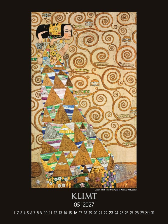 Nástenný kalendár Gustav Klimt 2027 – Obrázok 7