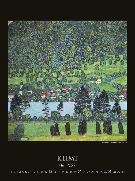 Nástenný kalendár Gustav Klimt 2027 – Obrázok 8