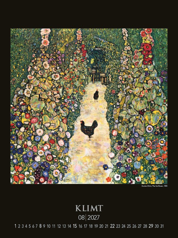 Nástenný kalendár Gustav Klimt 2027 – Obrázok 10