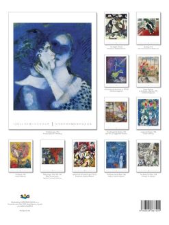 Nástenný kalendár Marc Chagall 2027 – Obrázok 15