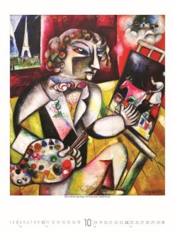 Nástenný kalendár Marc Chagall 2027 – Obrázok 12