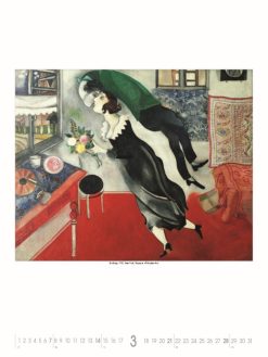 Nástenný kalendár Marc Chagall 2027 – Obrázok 5