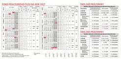 Stolový kalendár Praktik stĺpcový 2027 – Obrázok 3