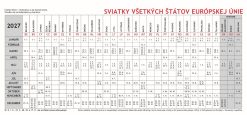 Stolový kalendár Plánovací 2027 – Obrázok 4