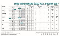 Stolový kalendár Pracovný riadkový 2027 – Obrázok 8