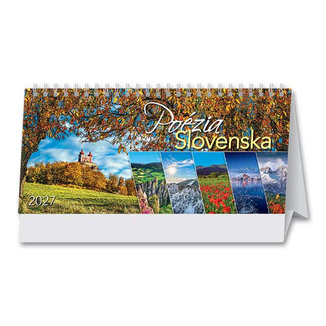 Stolový kalendár Poézia Slovenska 2027