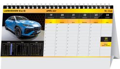 Stolový kalendár Autokalendár 2027 – Obrázok 2