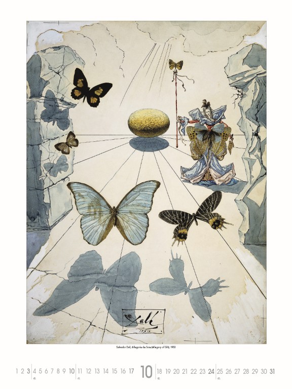 Nástenný kalendár Salvador Dalí 2027 – Obrázok 12