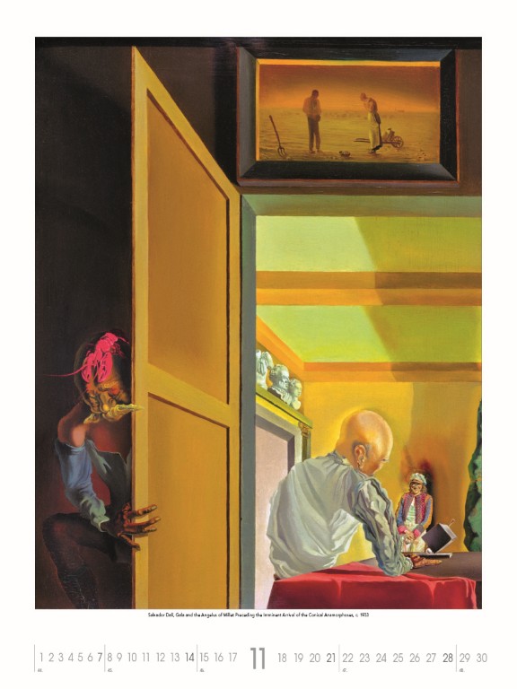 Nástenný kalendár Salvador Dalí 2027 – Obrázok 13