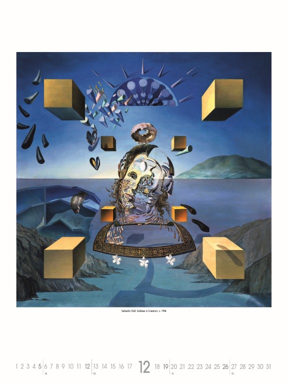 Nástenný kalendár Salvador Dalí 2027 – Obrázok 14
