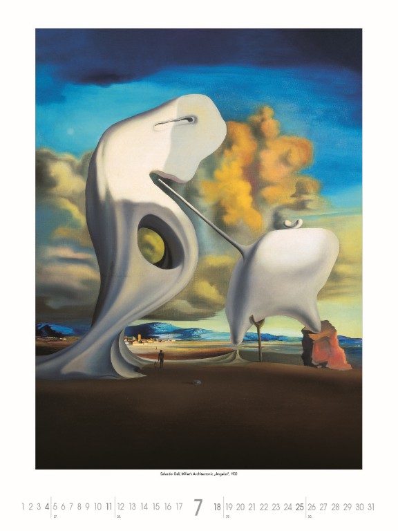 Nástenný kalendár Salvador Dalí 2027 – Obrázok 9