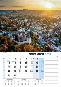 Nástenný kalendár Slovensko z výšky 2027 – Obrázok 13