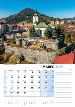 Nástenný kalendár Slovensko z výšky 2027 – Obrázok 5