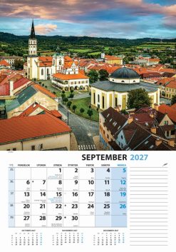 Nástenný kalendár Slovensko z výšky 2027 – Obrázok 11